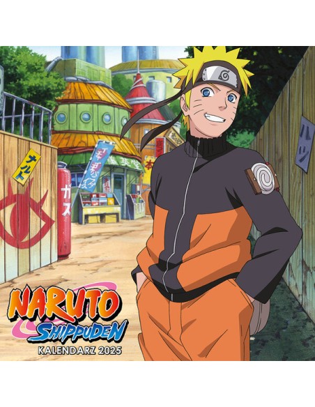 Naruto Shippuden - kalendarz ścienny 2025
