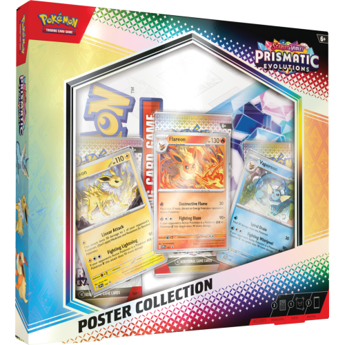 Pokémon TCG: Scarlet & Violet - Prismatic Evolutions - Poster Collection