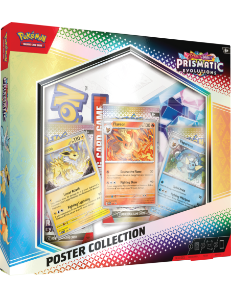 Pokémon TCG: Scarlet & Violet - Prismatic Evolutions - Poster Collection