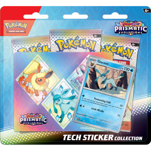 Pokémon TCG: Scarlet & Violet - Prismatic Evolutions - Tech Sticker Glaceon