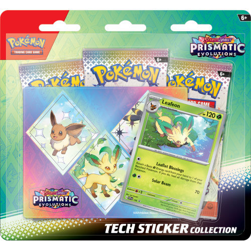 Pokémon TCG: Scarlet & Violet - Prismatic Evolutions - Tech Sticker Leafeon