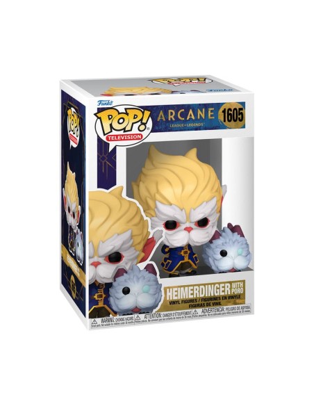 Figurka Funko POP Arcane League of Legends Heimerdinger w/Poro - 1605