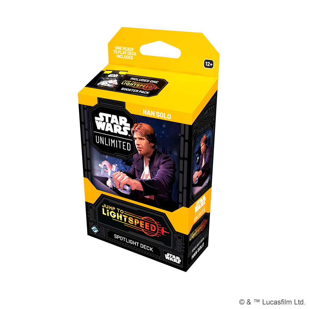 Star Wars: Unlimited Card Game - Jump to Lightspeed - Spotlight Deck - Han Solo