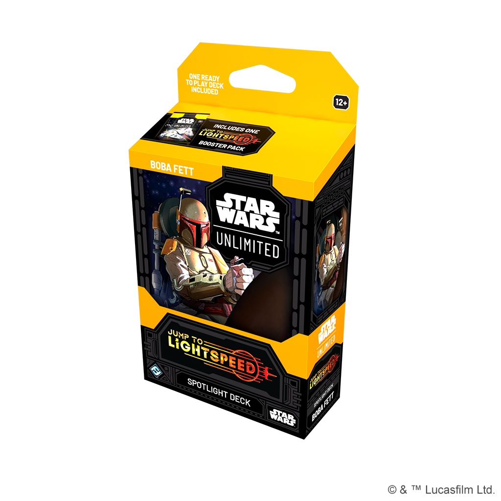 Star Wars: Unlimited Card Game - Jump to Lightspeed - Spotlight Deck - Boba Fett