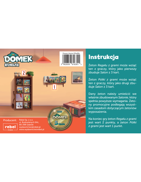 Domek: Shelfie