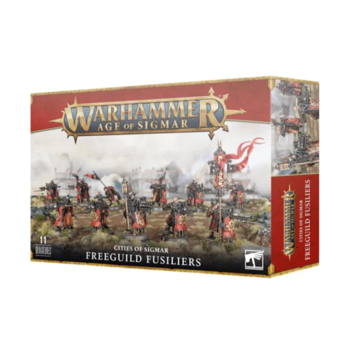 CITIES OF SIGMAR: FREEGUILD FUSILIERS