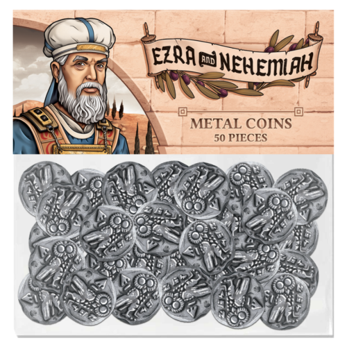 Ezra & Nehemiah Metal Coins (50)