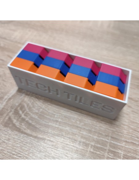 Seti - Organizery na płytki technologi + pudełeczko