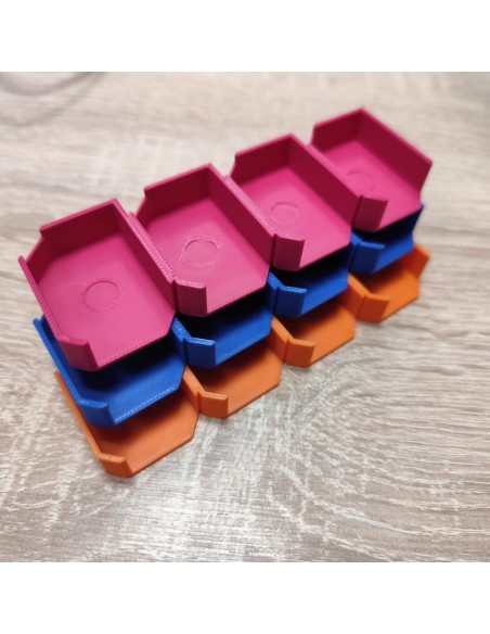 Seti - Organizery na płytki technologi + pudełeczko