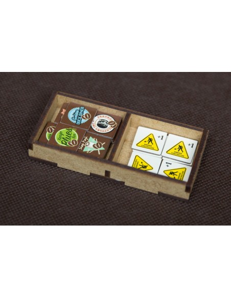 reDrewno Insert pasujący do gry Food Chain Magnate: Mechanika Ketchupu i Inne Pomysły