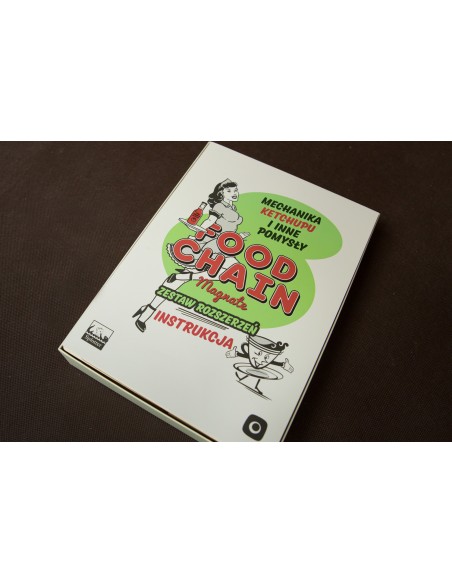 reDrewno Insert pasujący do gry Food Chain Magnate: Mechanika Ketchupu i Inne Pomysły