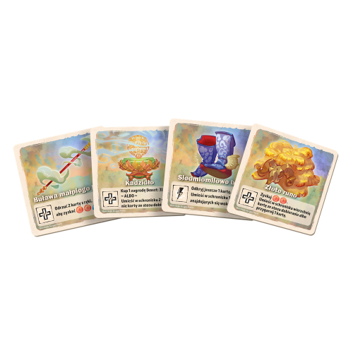 Dolina żywiołów: Artefakty