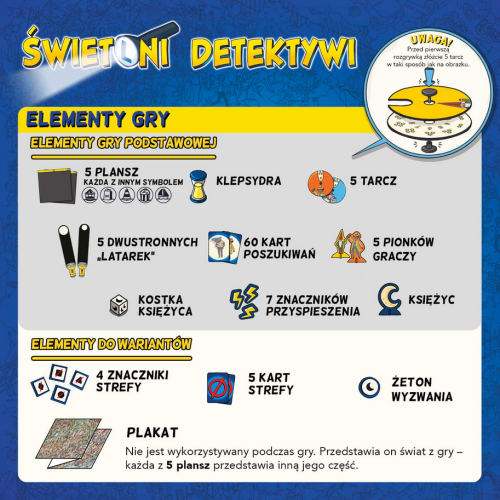 Świetlni detektywi + zestaw kart promo