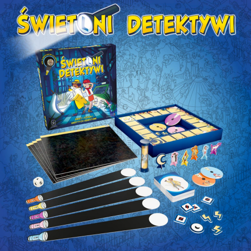 Świetlni detektywi + zestaw kart promo