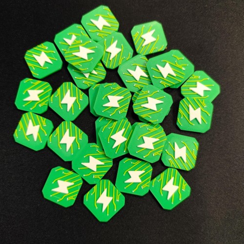 Seti - Zestaw plastikowych żetonów... Seti - Zestaw plastikowych żetonów...