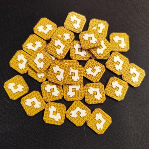 Seti - Zestaw plastikowych żetonów... Seti - Zestaw plastikowych żetonów...