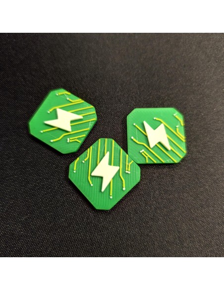 Seti - 30 plastikowych żetonów energi