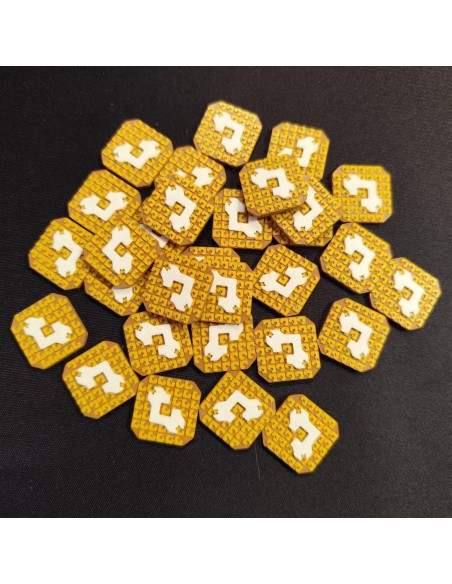 Seti - 30 plastikowych żetonów kredytów