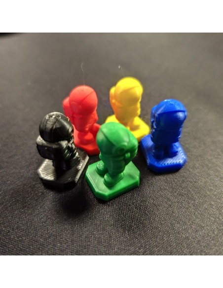 Terraformacja Marsa - zestaw znaczników graczy