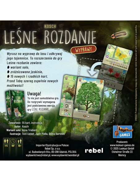 Leśne rozdanie: Wyprawy