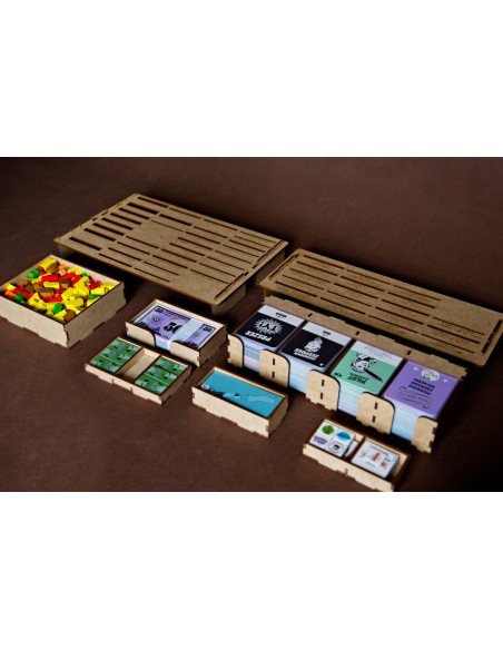 reDrewno Insert pasujący do gry Food Chain Magnate