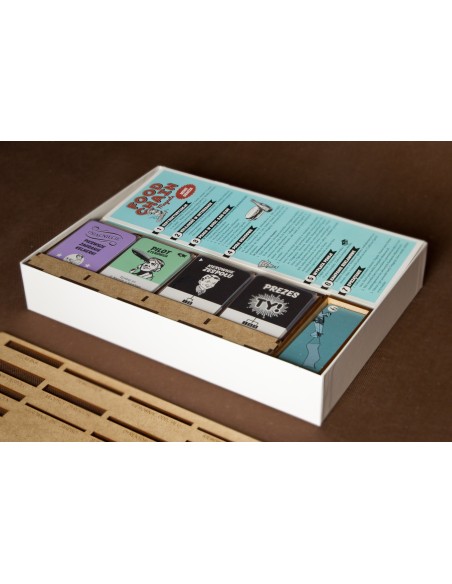 reDrewno Insert pasujący do gry Food Chain Magnate