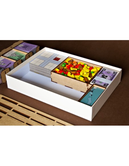 reDrewno Insert pasujący do gry Food Chain Magnate