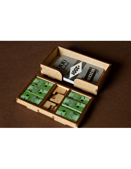 reDrewno Insert pasujący do gry Food Chain Magnate