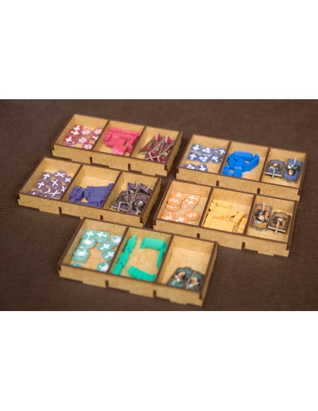 reDrewno Insert pasujący do gry PAX Hispanica