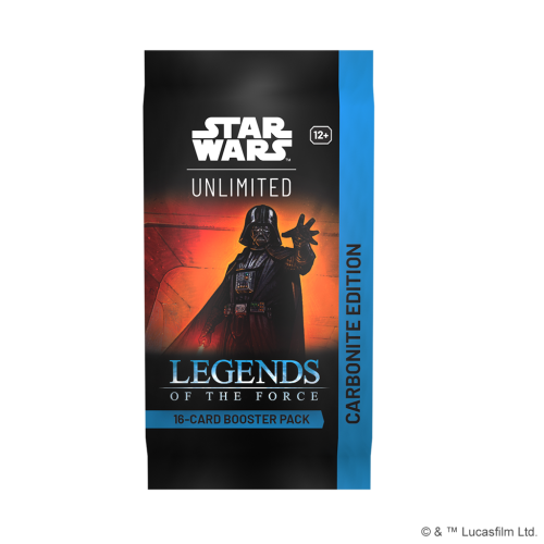 Star Wars: Unlimited Card Game - Legends of the Force - Carbonite Booster