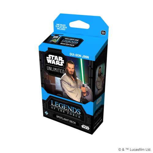 Star Wars: Unlimited Card Game - Legends of the Force - Spotlight Deck - Qui-Gon Jinn