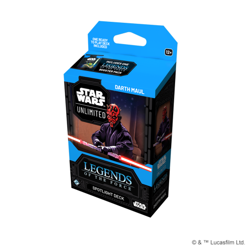 Star Wars: Unlimited Card Game - Legends of the Force - Spotlight Deck - Darth Maul