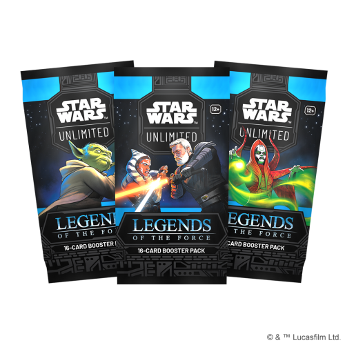 Star Wars: Unlimited Card Game - Legends of the Force - Booster