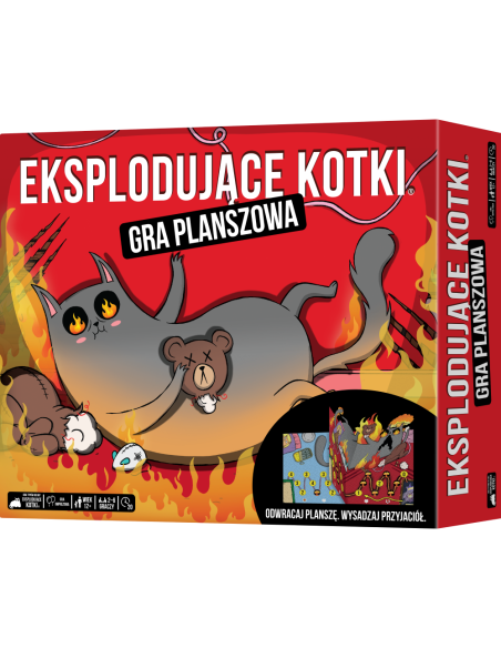 Eksplodujące Kotki: Gra planszowa