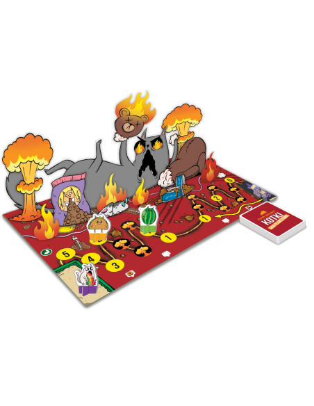 Eksplodujące Kotki: Gra planszowa