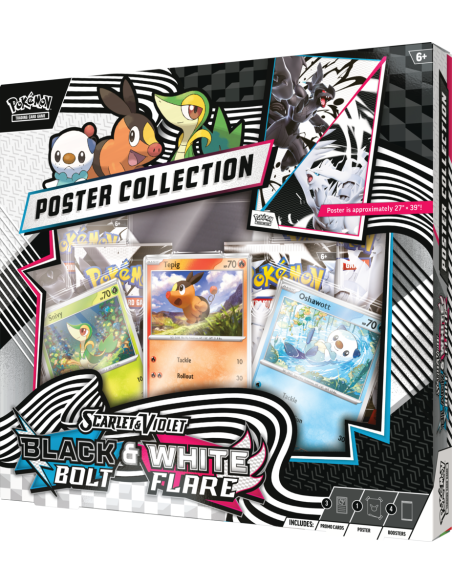 Pokémon TCG: Scarlet & Violet - White Flare & Black Bolt - Unova Poster Collection