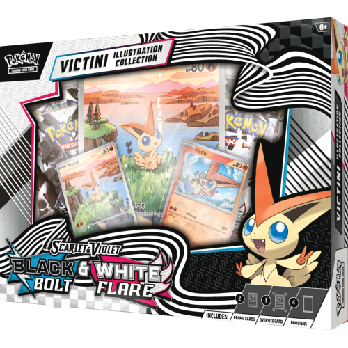 Pokémon TCG: Scarlet & Violet - White Flare & Black Bolt - Unova Victini Illustration Collection