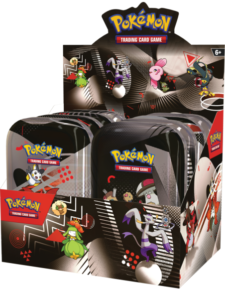 Pokémon TCG: Scarlet & Violet - White Flare & Black Bolt - Unova Mini Tin - Zestaw (8 puszek)