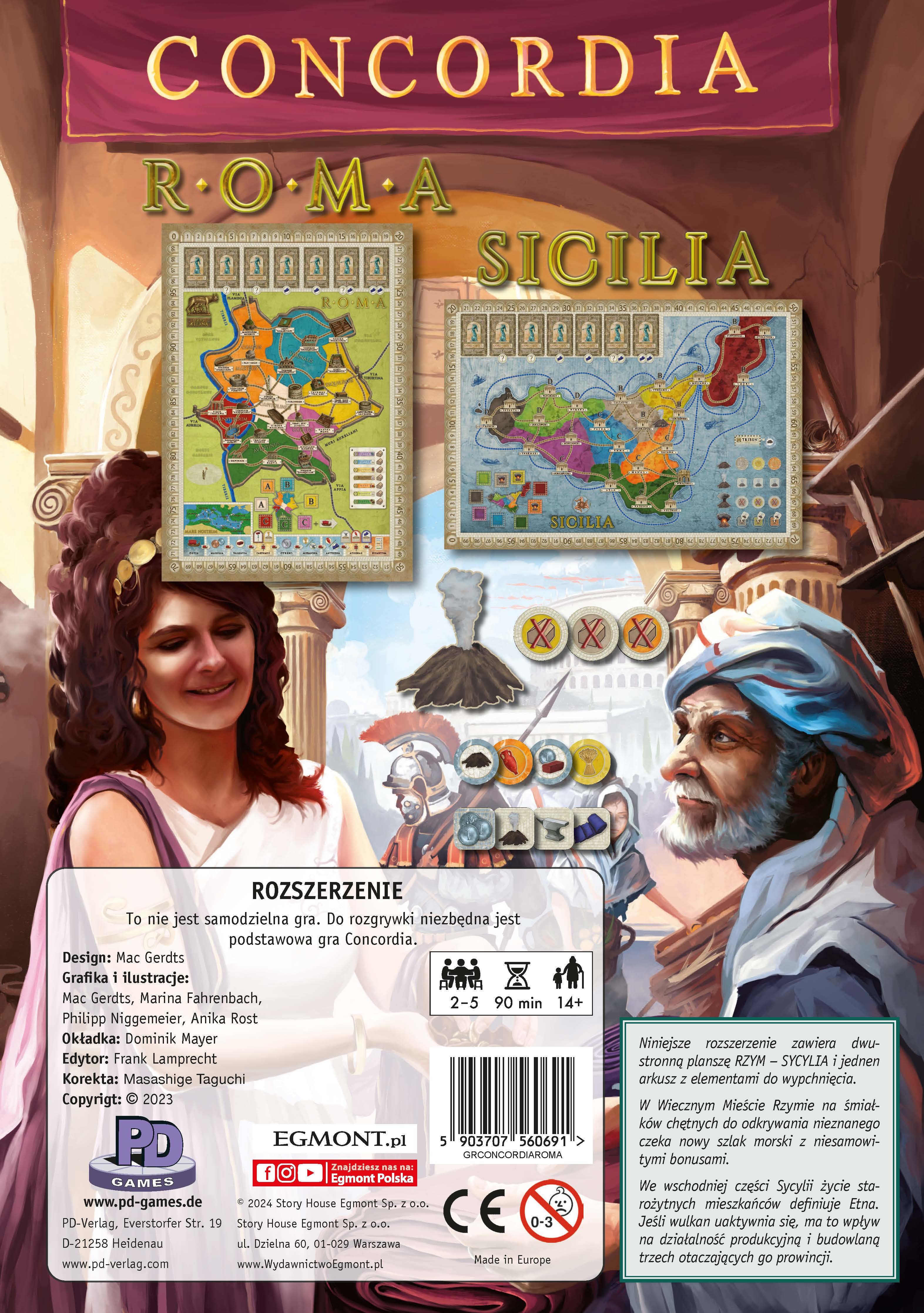 Concordia: Roma / Sicilia (edycja polska)