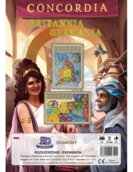 Concordia: Britannia & Germania (edycja polska)