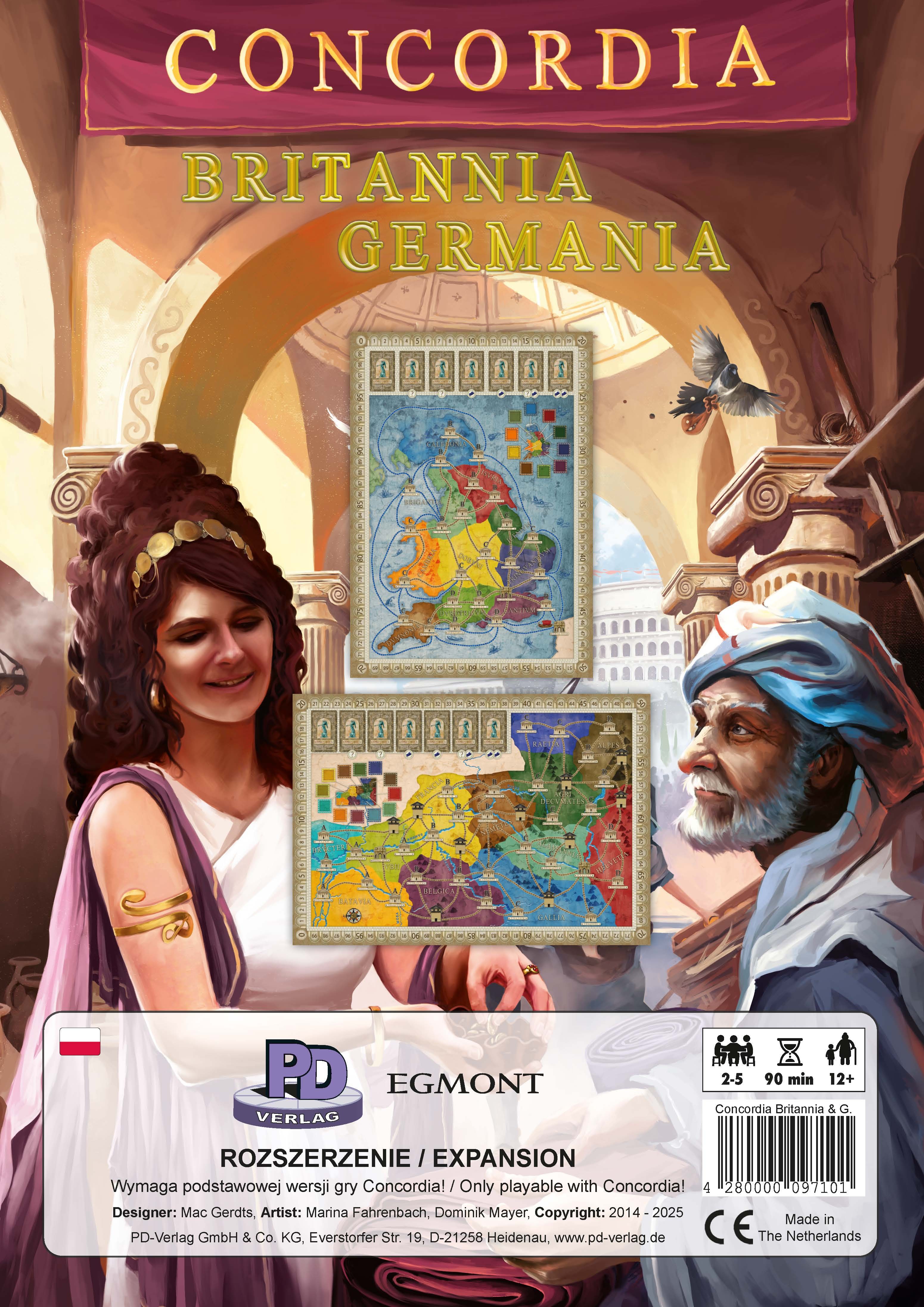 Concordia: Britannia & Germania (edycja polska)