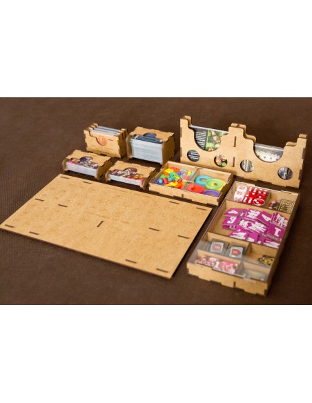 reDrewno Insert pasujący do gry Army of the Dead: Gra z linii Zombicide