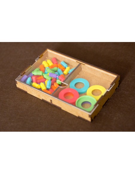 reDrewno Insert pasujący do gry Army of the Dead: Gra z linii Zombicide