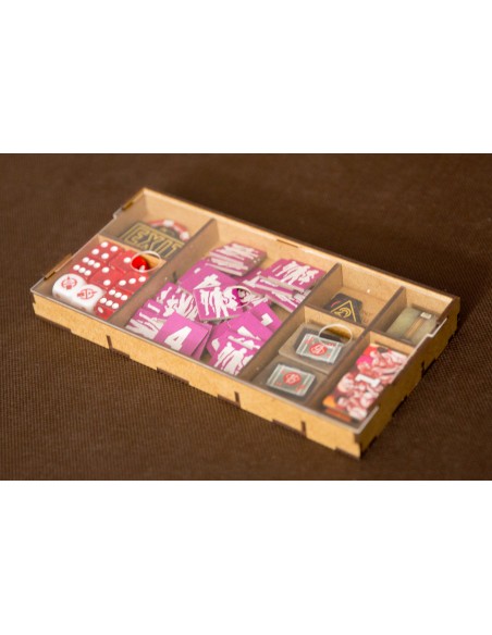 reDrewno Insert pasujący do gry Army of the Dead: Gra z linii Zombicide