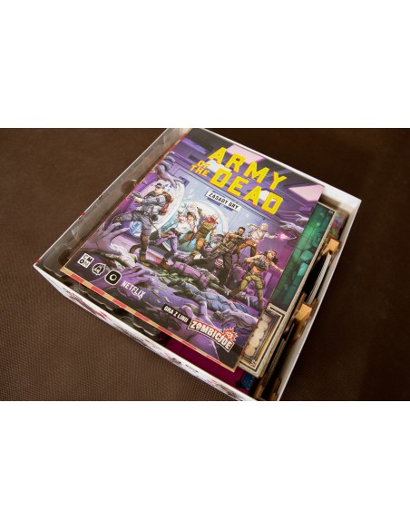 reDrewno Insert pasujący do gry Army of the Dead: Gra z linii Zombicide