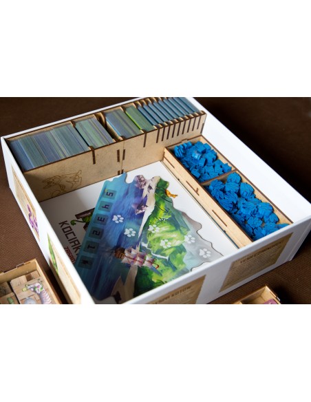 reDrewno Insert pasujący do gry Wyspa kotów - wersja 2.0