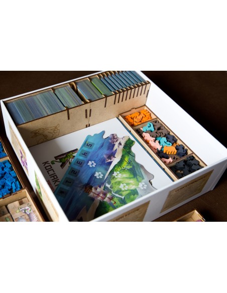 reDrewno Insert pasujący do gry Wyspa kotów - wersja 2.0