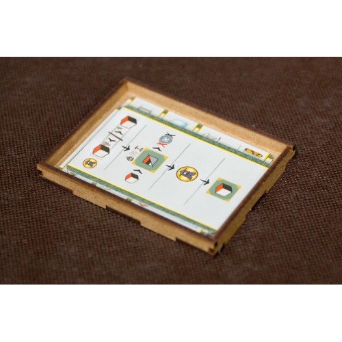 reDrewno Insert pasujący do gry Biały...