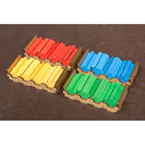 reDrewno Insert pasujący do gry Biały...