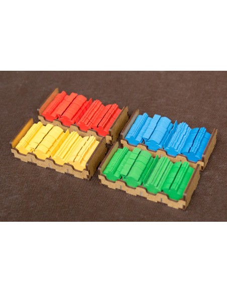 reDrewno Insert pasujący do gry Biały Zamek z dodatkiem Matcha